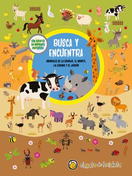 Animales De La Granja. Busca Y Encuentra