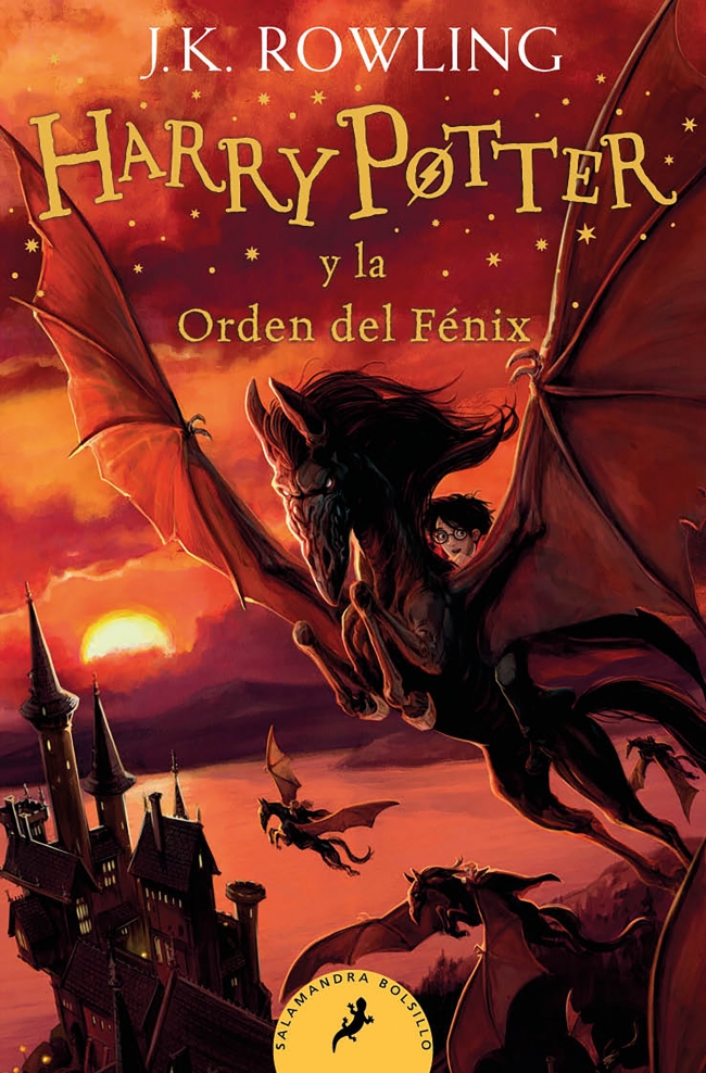 Harry Potter y la orden de Fénix cover