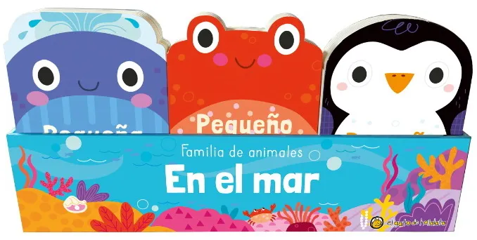 Familia De Animales En El Mar