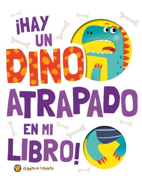 Atrapado - ¡Hay un dino atrapado en mi libro! cover