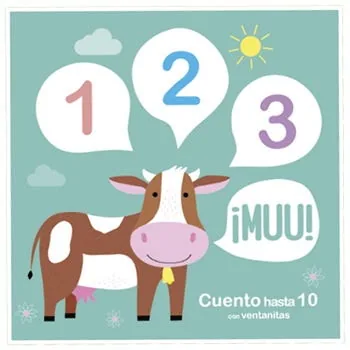 1 2 3 ¡Muu!. Cuentos Hasta 10 cover