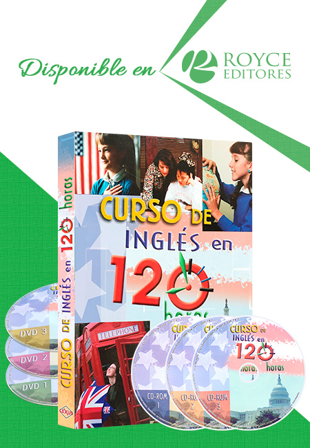 Curso de ingles en 120 palabras cover