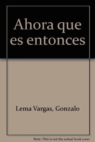 Ahora que es entonces cover