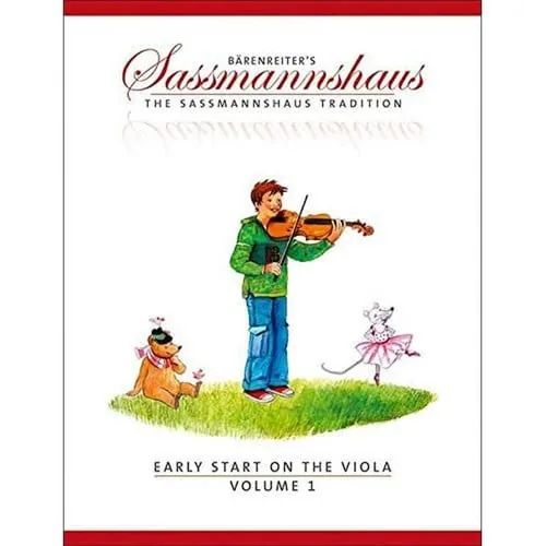 Sassmannshaus: Early Start on the Viola - Volume 1