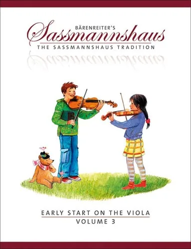 Sassmannshaus: Early Start on the Viola - Volume 3 cover