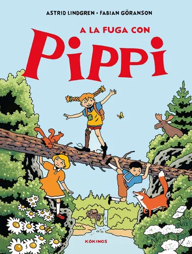 A la fuga con Pippi cover