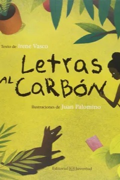 Letrras al carbón