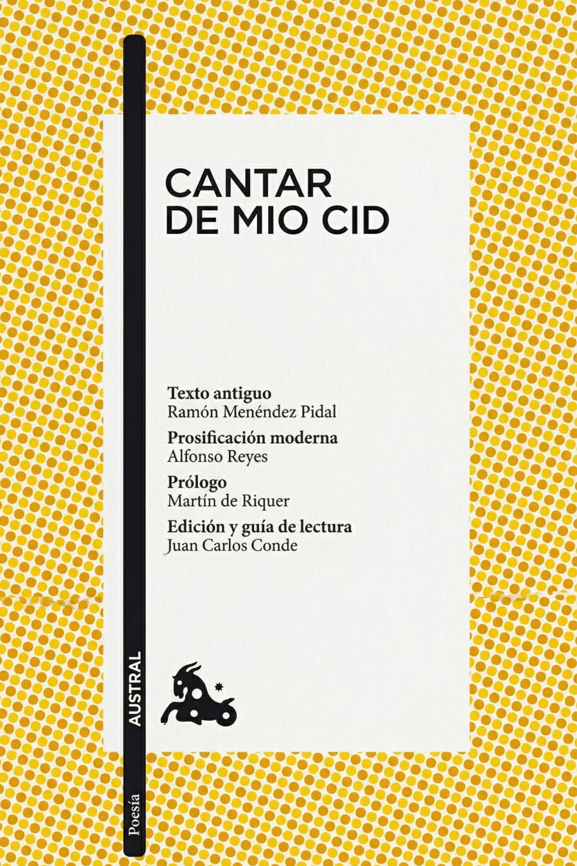 Cantar de Mio Cid cover