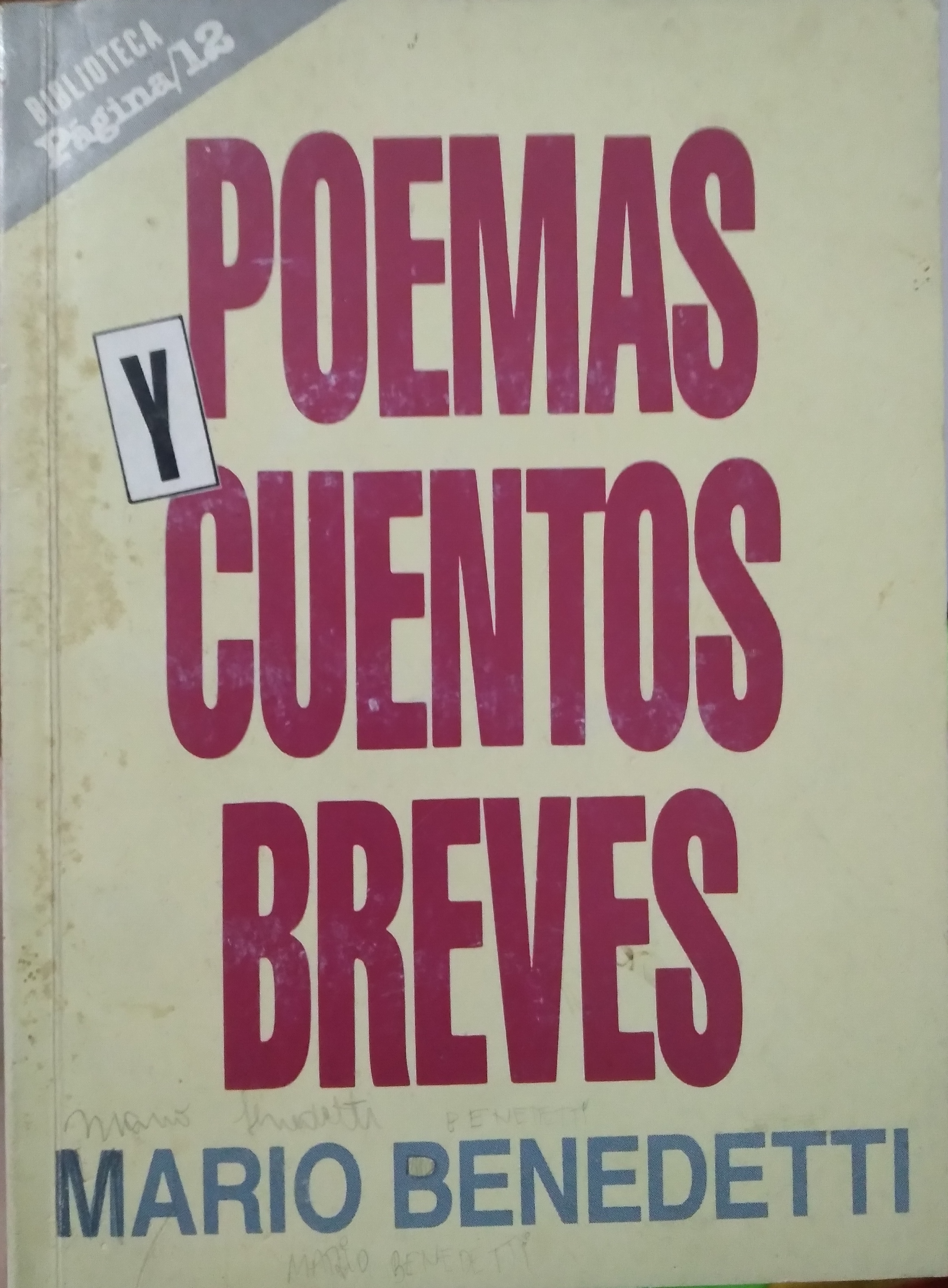 Poemas y cuentos breves cover