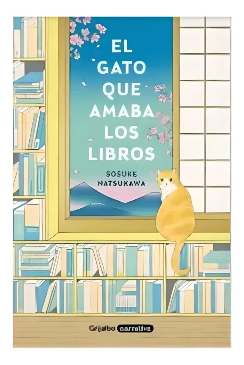 El gato que amaba los libros.