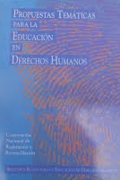 Propuestas temáticas para la educacion en derechos humanos cover