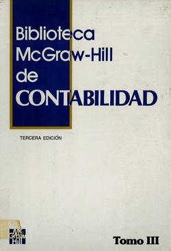 Biblioteca McGraw-Hill de Contabilidad Tomo III cover