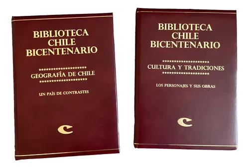 Biblioteca Chile Bicentenario: Geografía de Chile cover