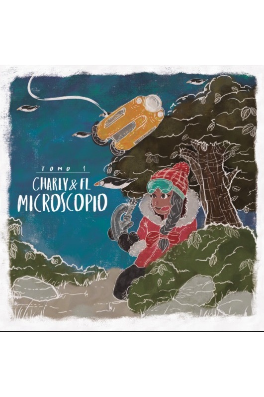Charly y el microscopio. cover