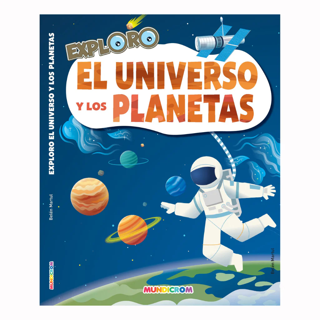 Exploro el universo y los planetas.