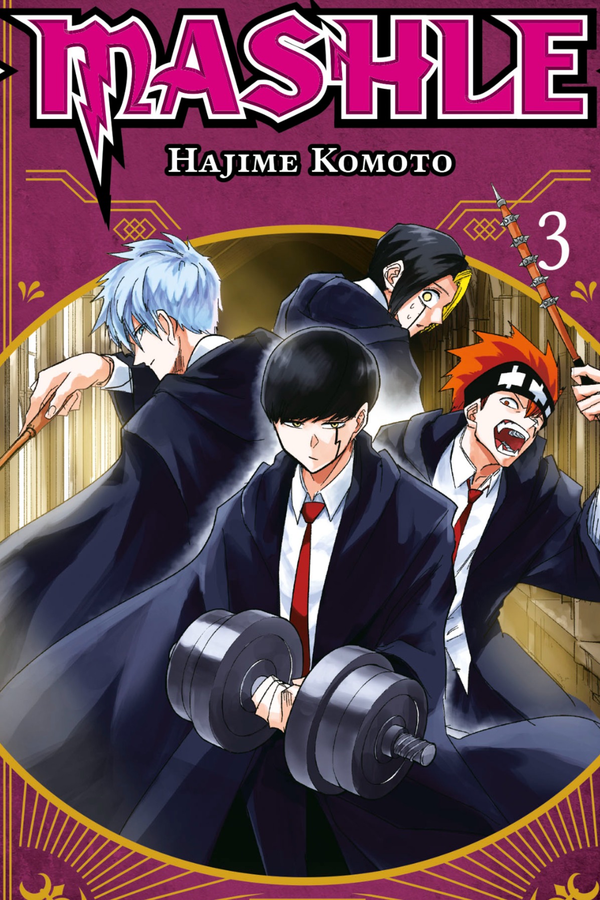 Mashle. Vol.3 cover