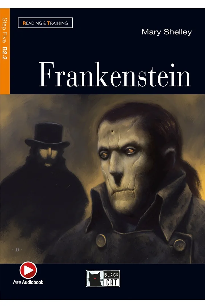 Portada de Frankenstein, de Mary Shelley