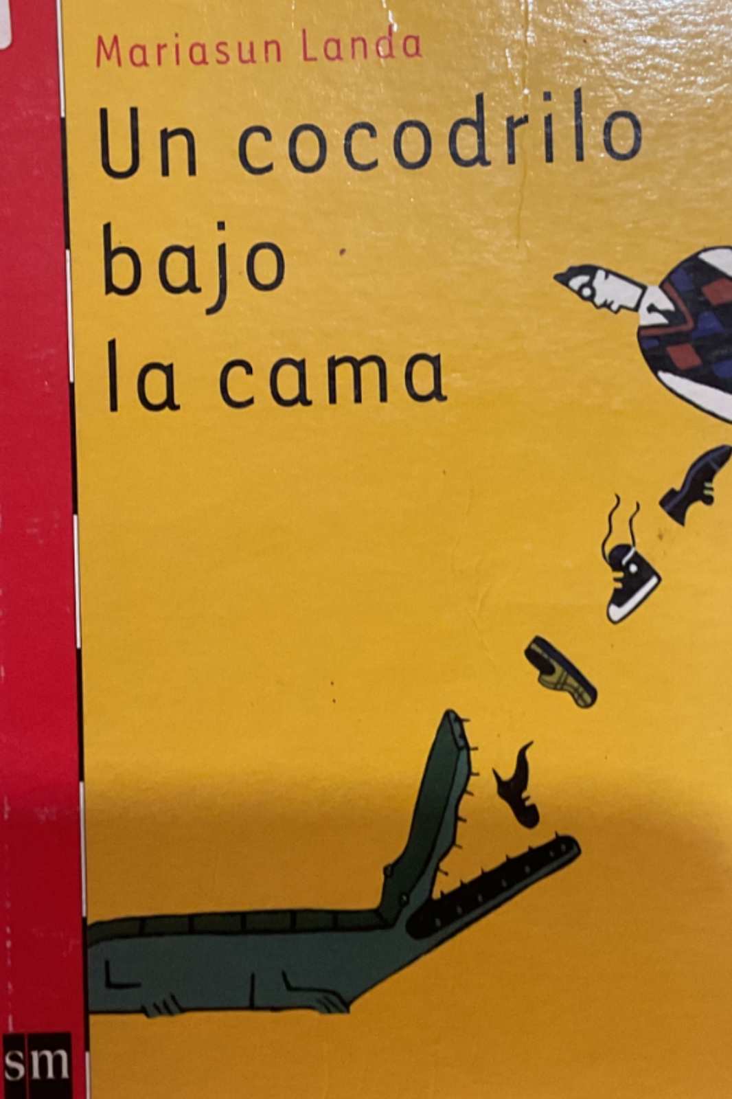 Un cocodrilo bajo la cama