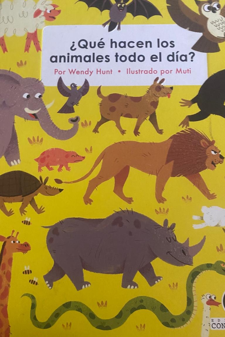¿Qué hacen los animales todo el día?