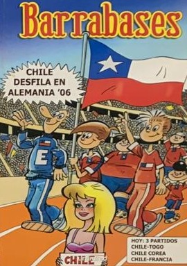 Barrabases Chile desfila en alemania '06