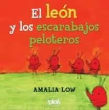 El león y los escarabajos peloteros cover