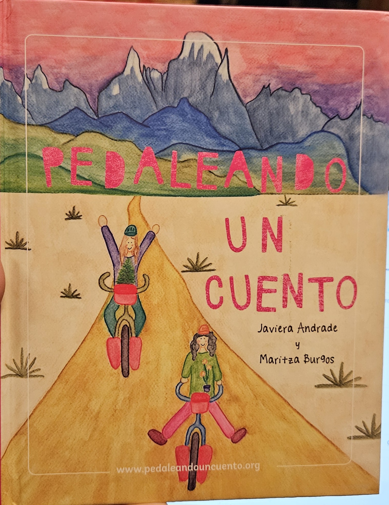 Pedaleando un cuento cover