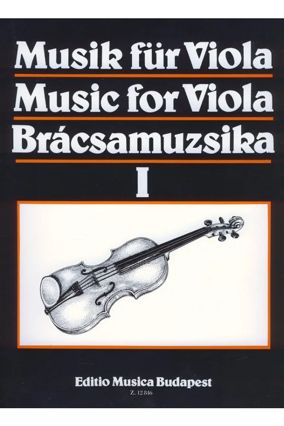 Musik für Viola. Brácsamuzsika I cover