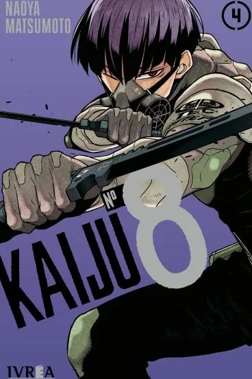 Kaiju No. 8, vol. 4 cover
