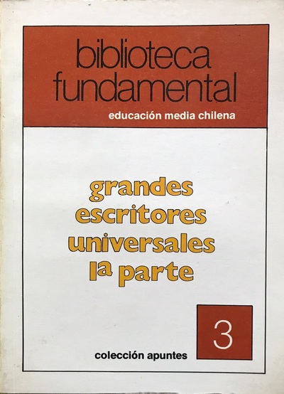 Grandes Escritores Universales 1 era Parte cover