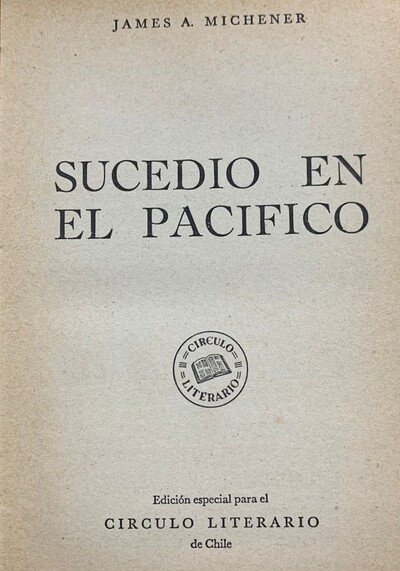 Sucedió en el Pacifico cover