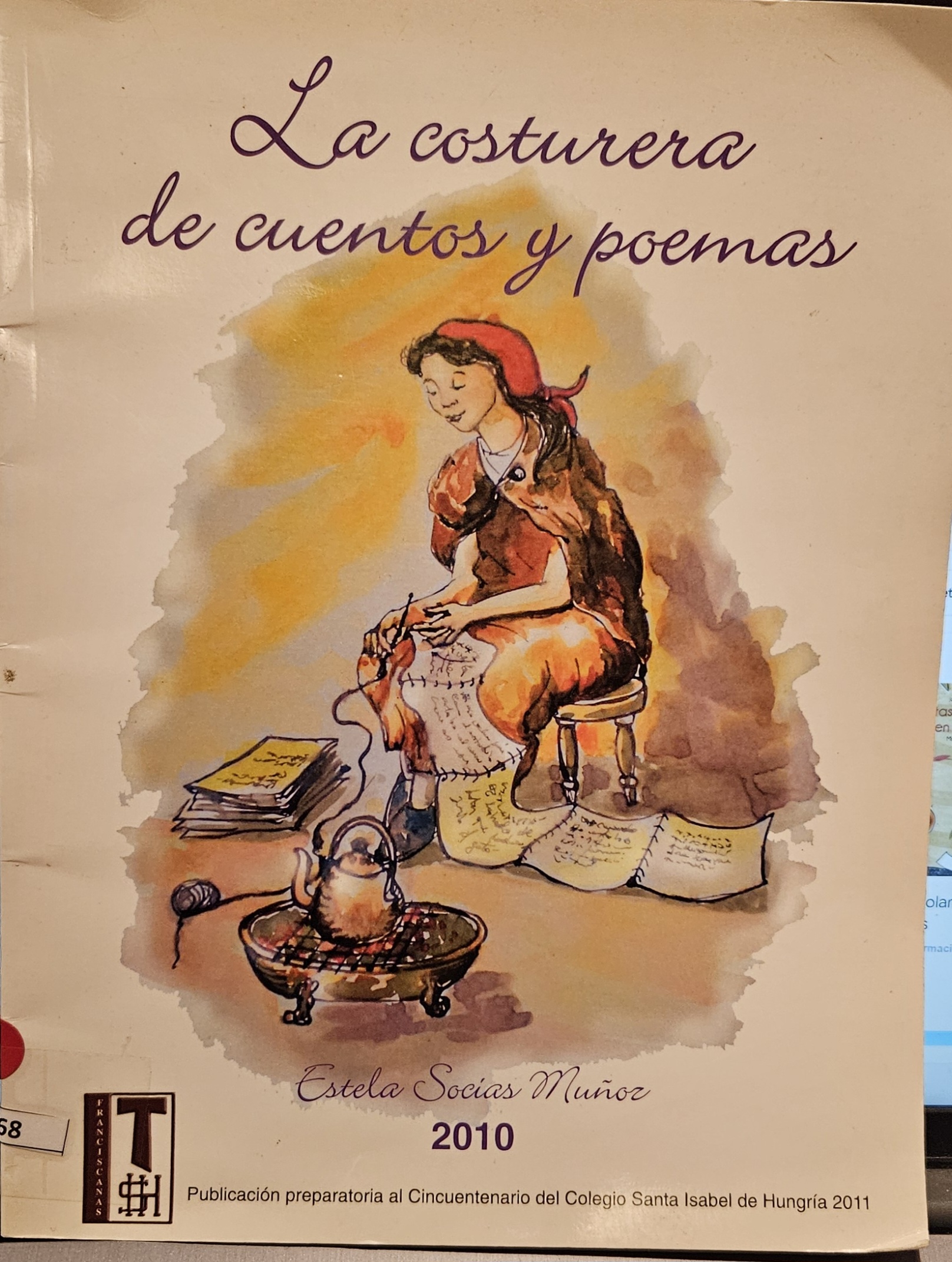 La costurera de cuentos y poemas cover