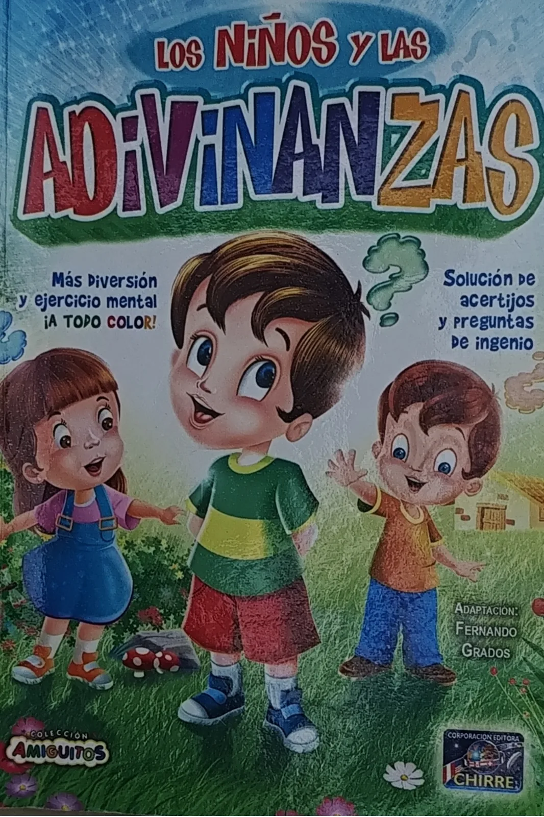 Los niños y las adivinanzas cover