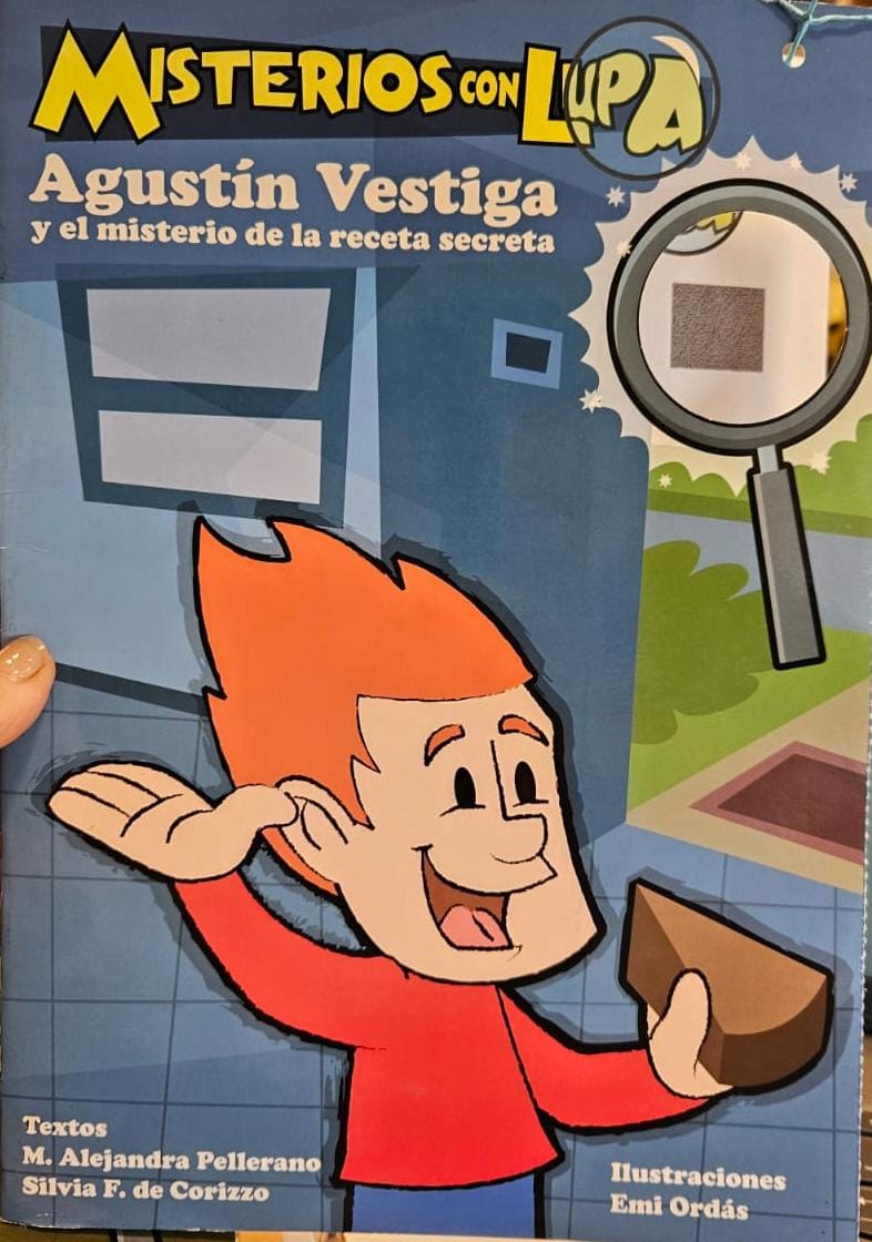 Agustín Vestiga y el misterio de la receta secreta cover