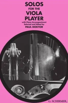 Solos for the viola player cover
