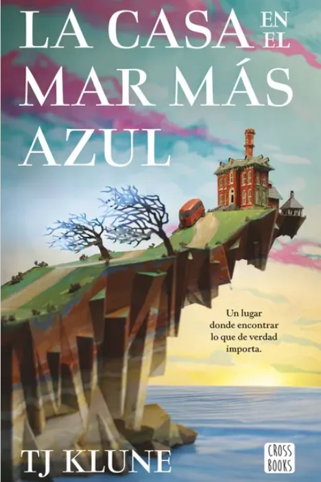 La casa en el mar más azul cover