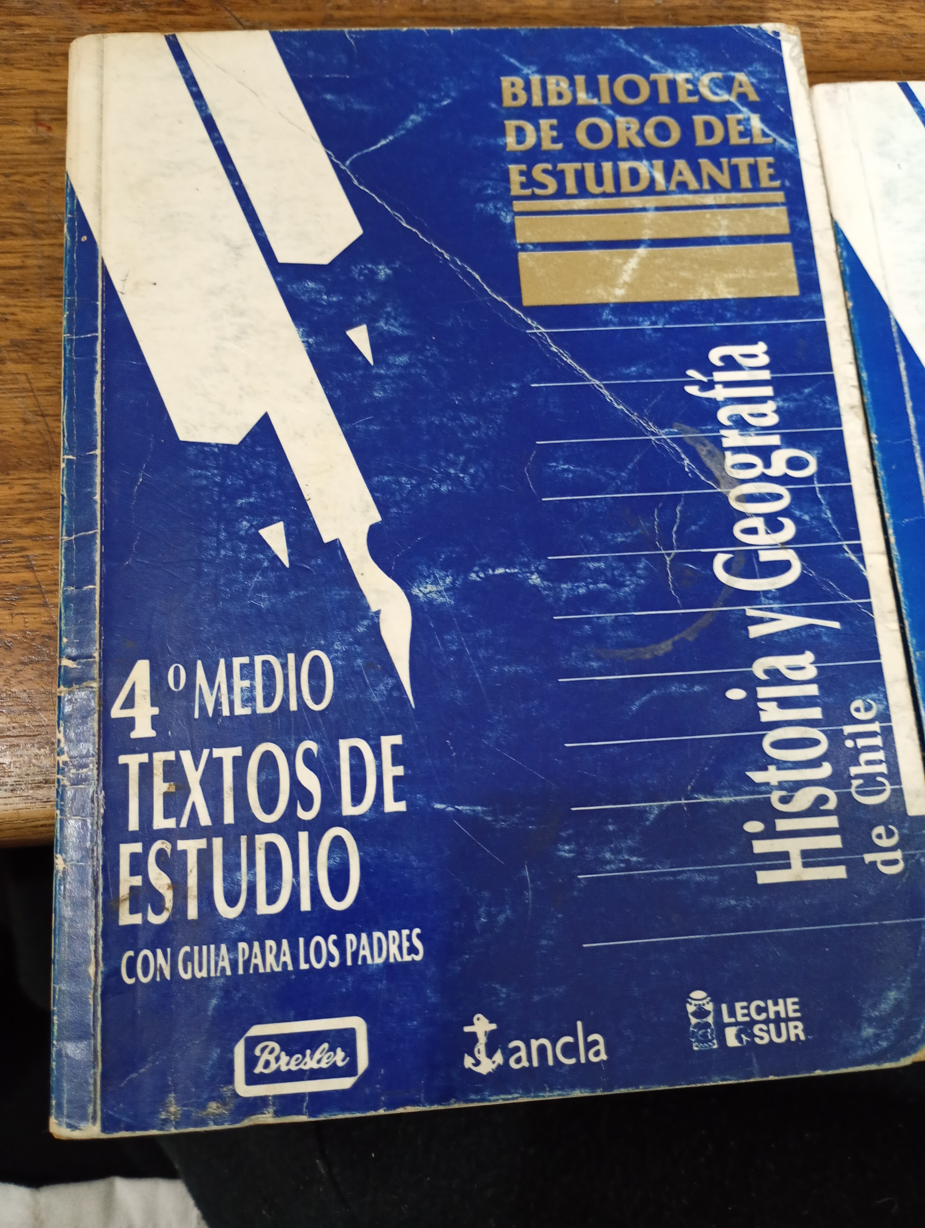 TEXTO DE ESTUDIO 4°MEDIO HISTORIA Y GEOGRAFÍA DE CHILE cover