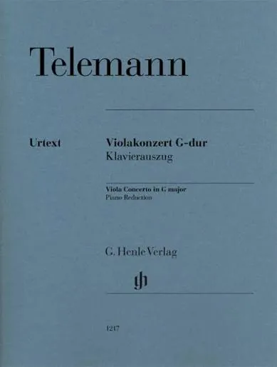George Philipp Telemann Concerto G major cover