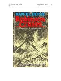 Robinson Crusoe (FOTOCOPIA) cover