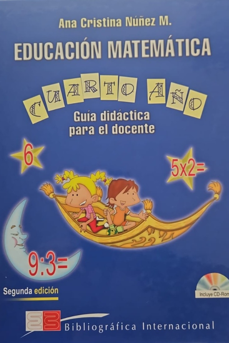 Educación Matemática Cuarto Año cover