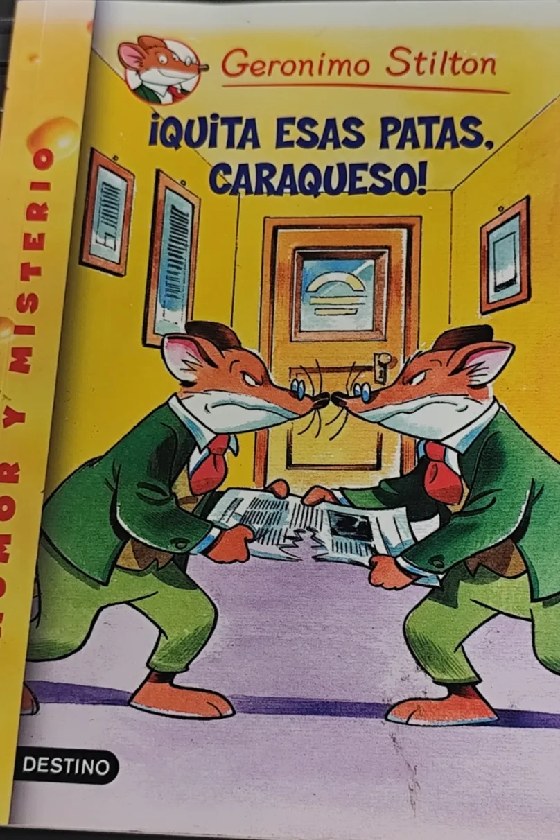 ¡Quita esas patas, caraqueso! cover