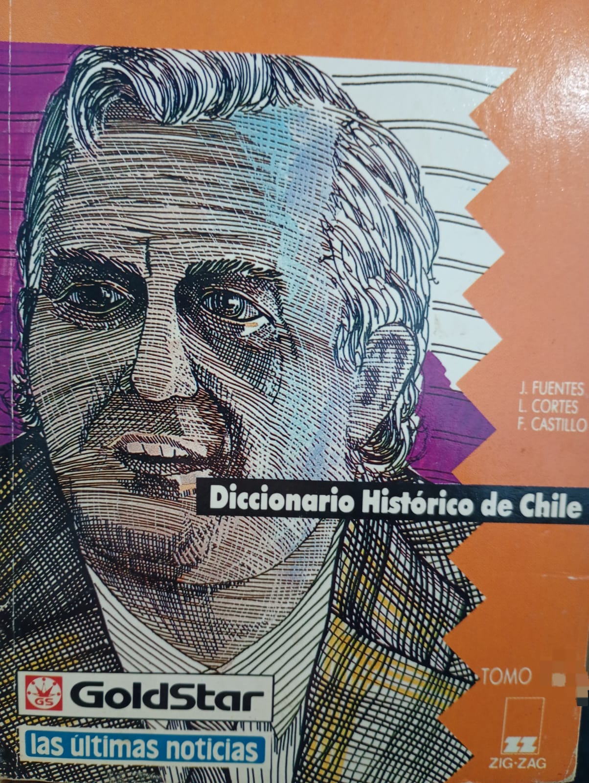 diccionario histórico de chile TOMO XXI cover