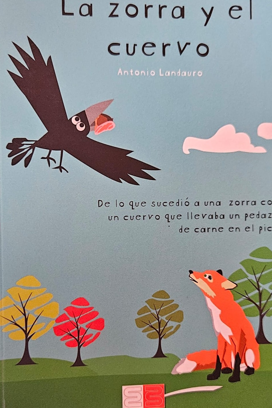 La zorra y el cuervo (fábula) cover