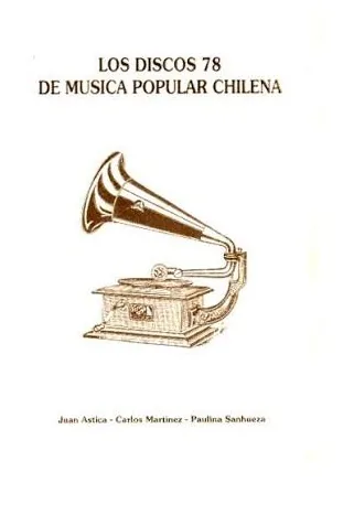 Los discos del 78 de música popular chilena cover