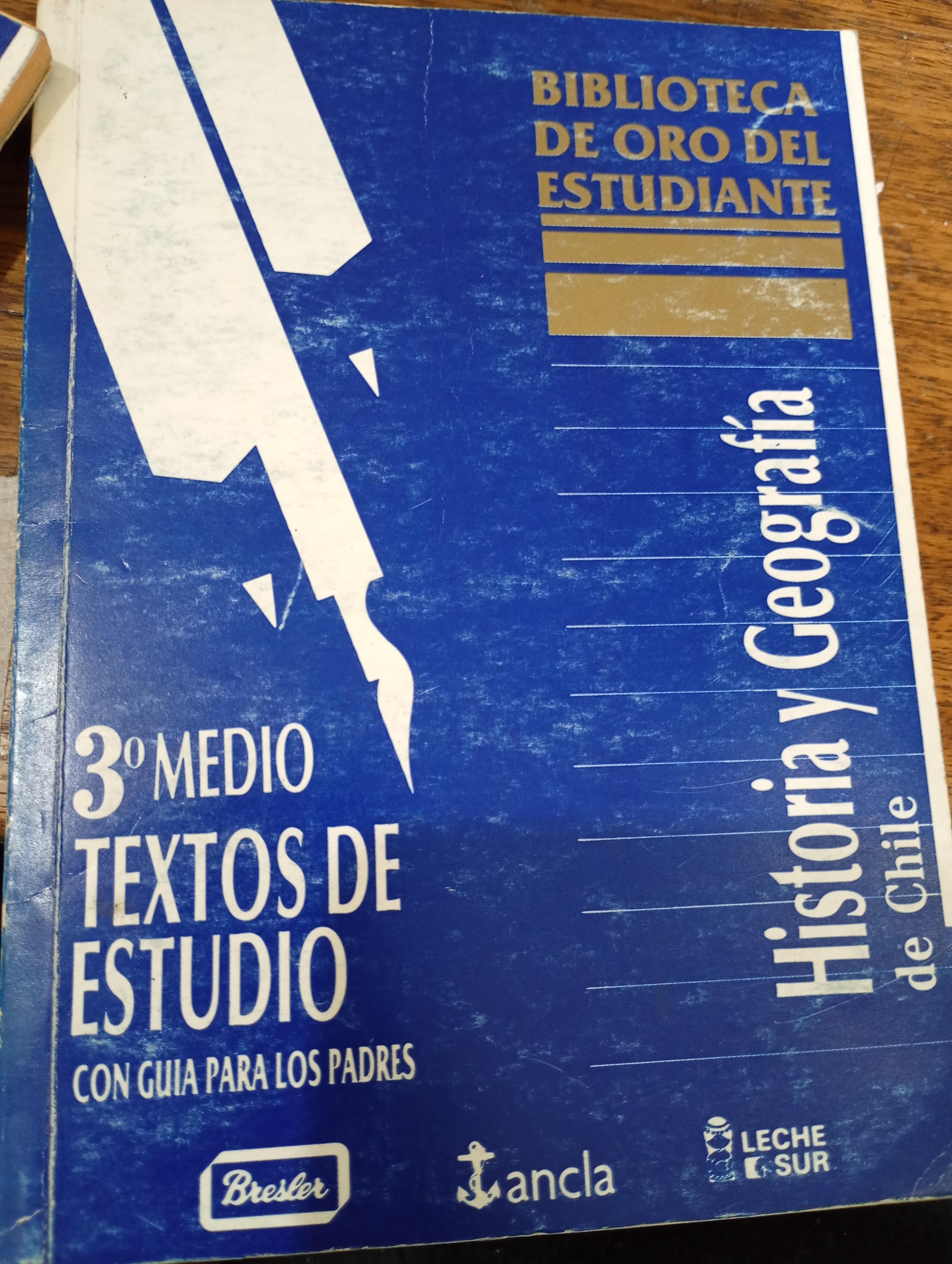 TEXTO DE ESTUDIO 3°MEDIO HISTORIA Y GEOGRAFÍA DE CHILE cover