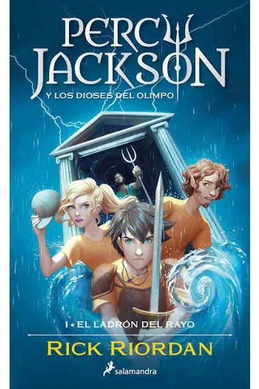Percy Jackson y los dioses del Olimpo cover