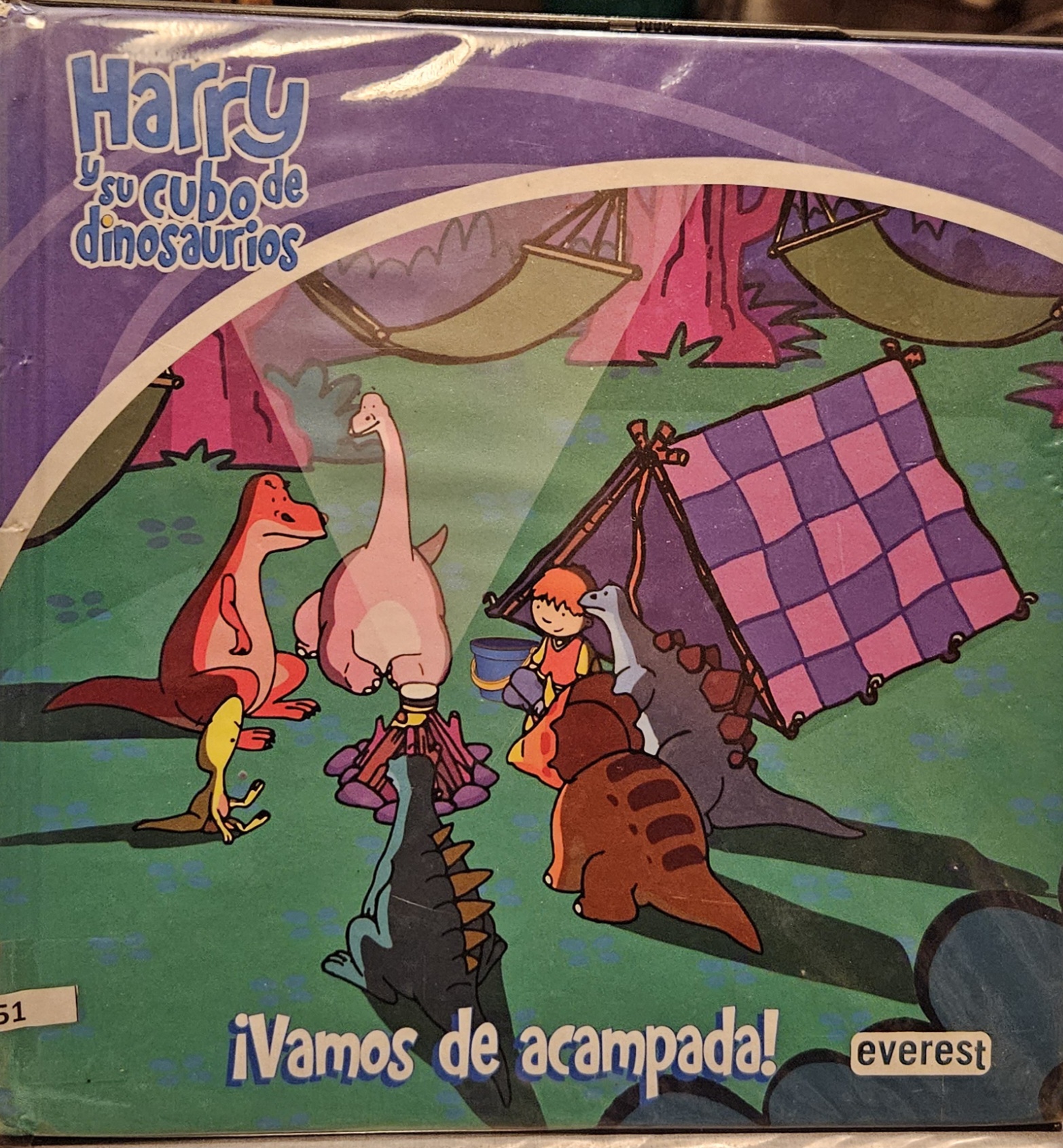 Harry y su cubo de dinosaurios cover