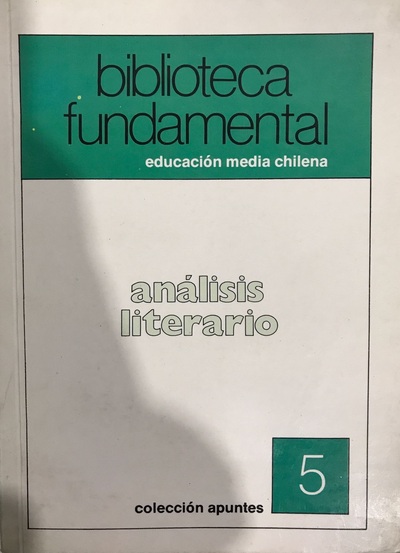 Análisis Literario cover