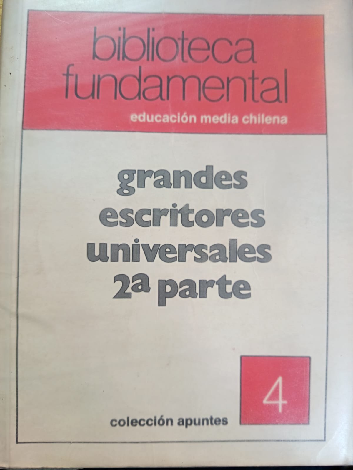 Grandes Escritores Universales 2da Parte cover