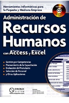 Administración de recursos humanos con Microsoft Access y Excel