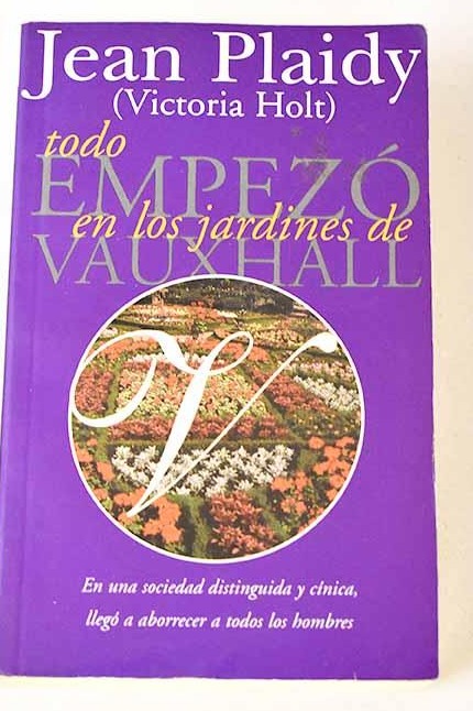 Todo Empezo en los Jardines de Vauxall cover